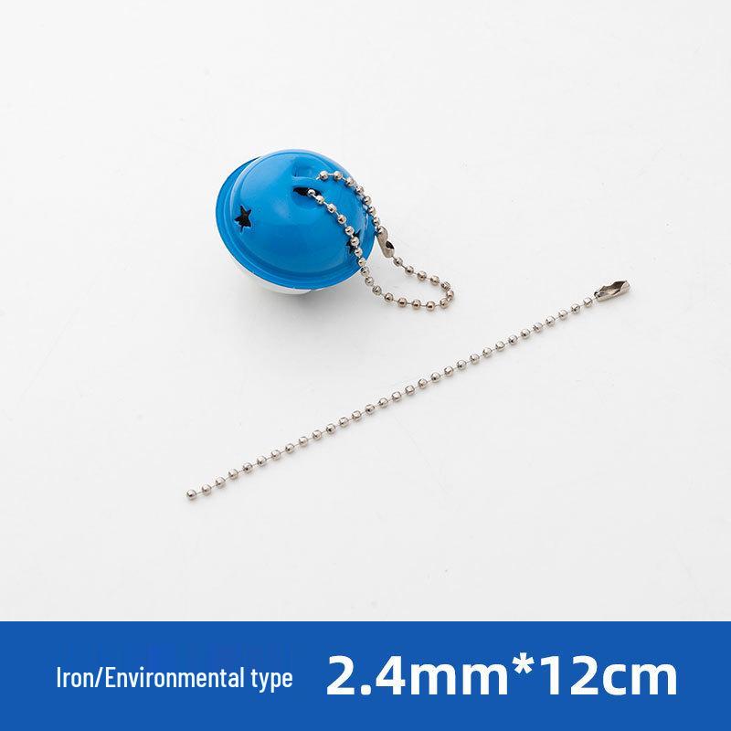 1.5/2.4mm Metal Ball Chain for Tags & Plush Toys - Round Bead Chain
