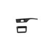 ABS Imitate Carbon Fiber Headlight Control Frame Cover For Honda 11th Civic
