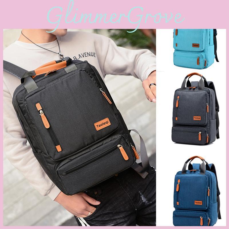 Stylish Unisex Canvas Backpack With High Capacity And Wear Resistant Material