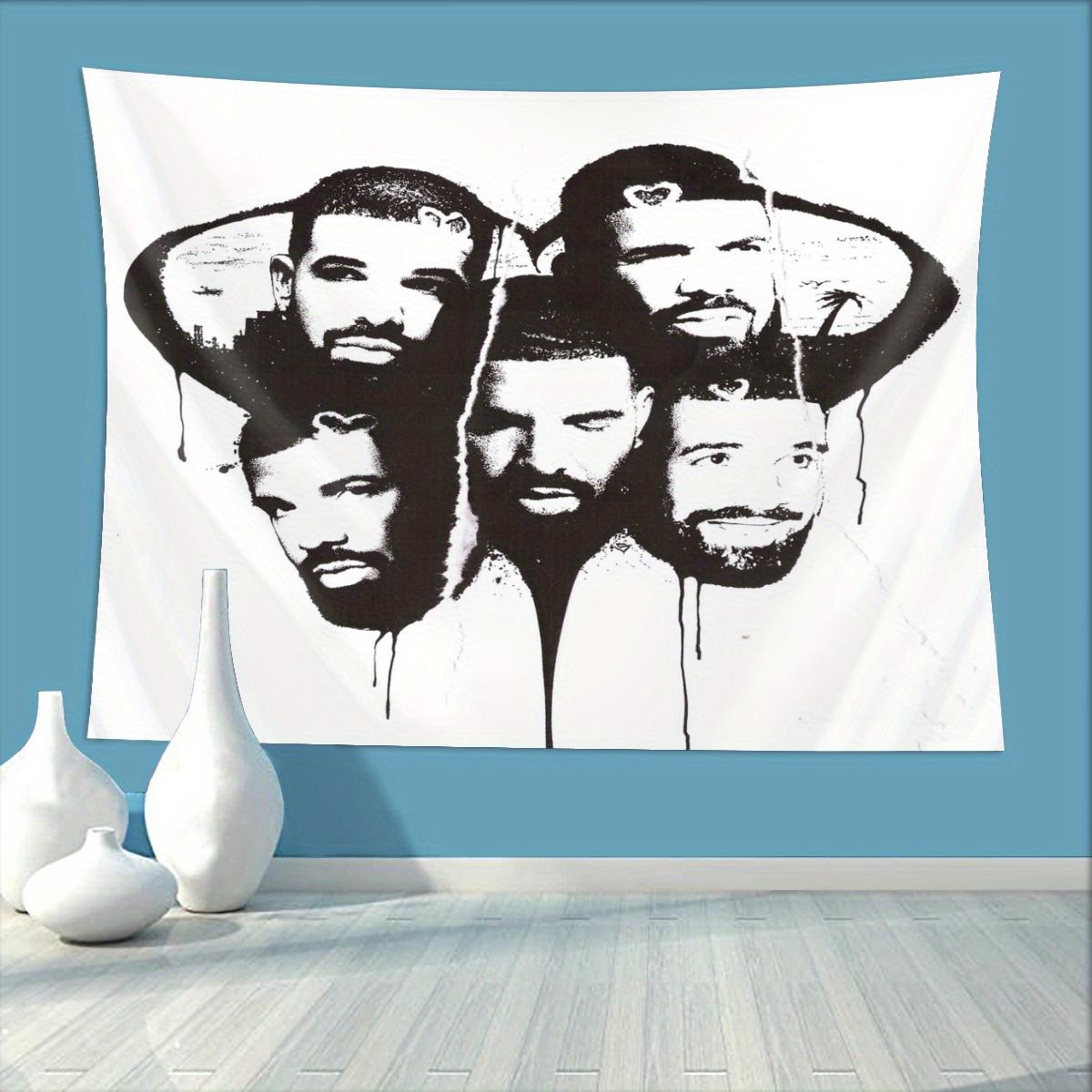 

American Flag Design Tapestry Wall Hanging Interesting Themes for Music And HipHop Singers Polyester Peach Skin Velvet Woven 74x94cm(29x37in)