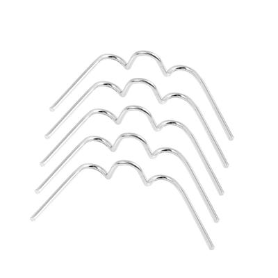 BULLSPANN Motorcycle Fastener Spring Clips Replacement for Round Headlights Universal 5pcs Replacement Parts Accessories Replacement