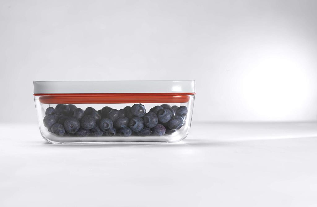 Zwilling Henckels Japan Save Glass Vacuum Glass Storage 2020 Model Japanese Fresh Save J.A. "Fresh & Container, Small, 350ml" Heat-Resistant