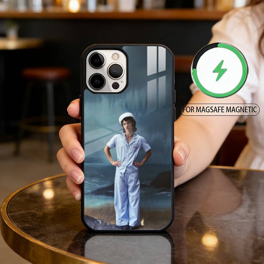 C-Conan G-Gray-AY Magnetic For Magsafe Wireless Charging Phone Case For iPhone17,16,15,14,13,12,11 Plus,Pro Max