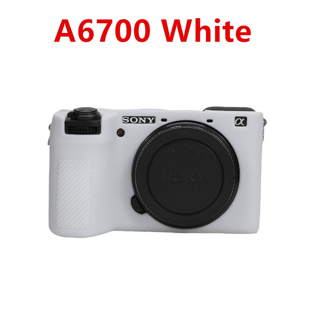 Weiche Silikon-Schutzhülle für Kameragehäuse für Sony Alpha A6700 A6500 A6400 A6300 A6100 A6000 Gummiabdeckung Skin