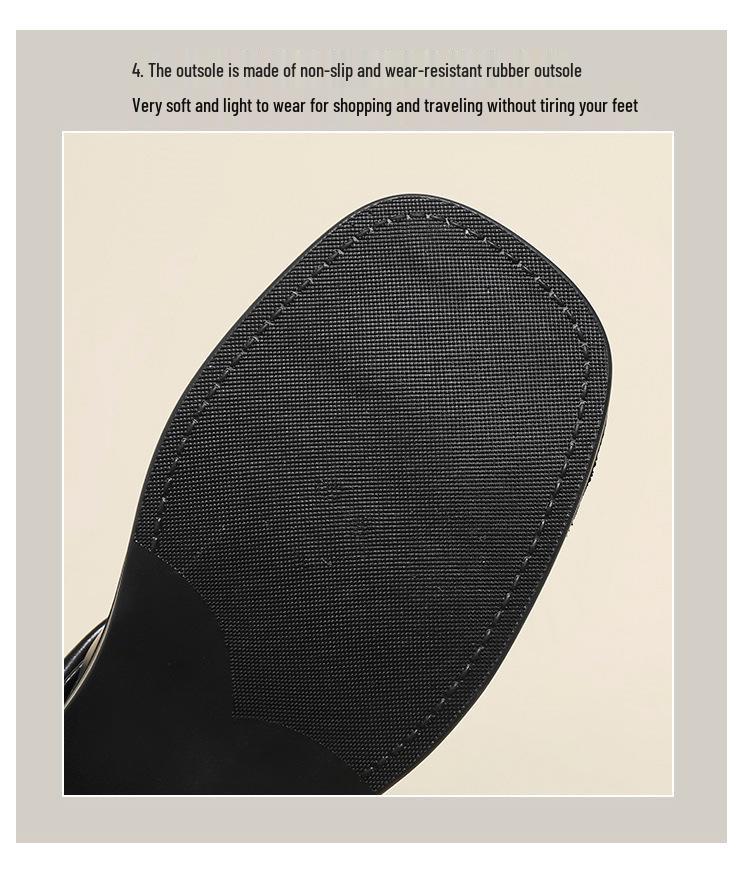 Women's Retro Buckle Mid-Calf Chunky Heel Boots: Round Toe, Wide Shaft, Ruched Ankle, Western Style for Autumn/Winter