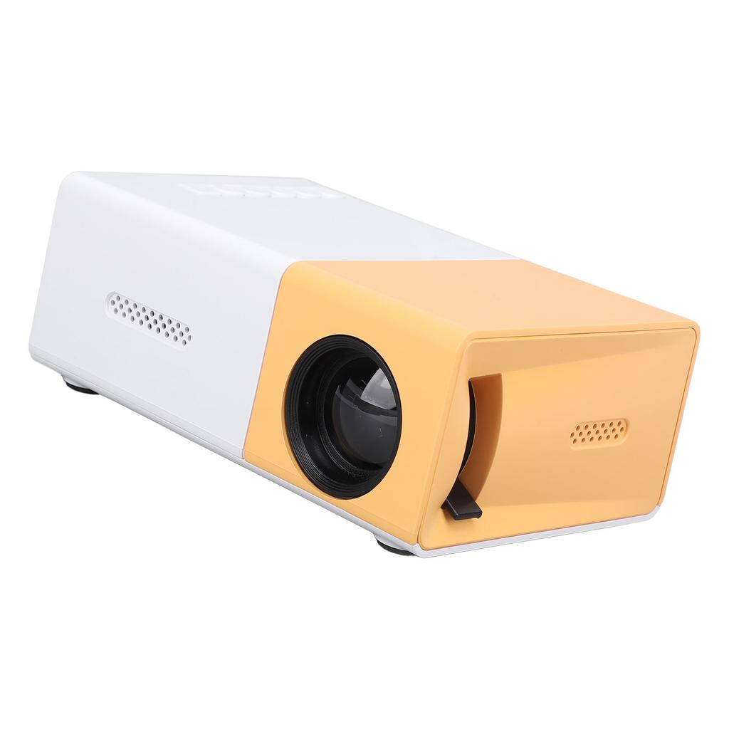 Small Projector HD 1080P Portable Outdoor Movie Projector with Speaker for Home Entertainment