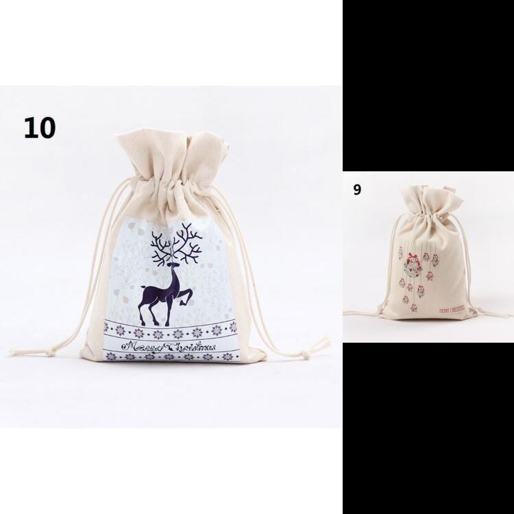 Premium Quality Canvas Christmas Gift Bag Ideal For Festive Holiday Gifting