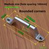 Modern Minimalist 304 Stainless Steel Drawer Pull Handle With Polished Finish For Kitchen Cabinets