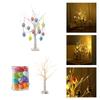 Festives LED Easter Eggs Tree Decoration For Easter Celebrations Easy Assembly Home Party Ornament Table Centerpiece