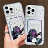 Card Slot Holder Silicone Wallet Pocket Case For Xiaomi Redmi Note 13 12 14 Pro Oppo Reno 10 14F 13F 12F iPhone 17 Air 16 14 Cover Clear Phone Bumper