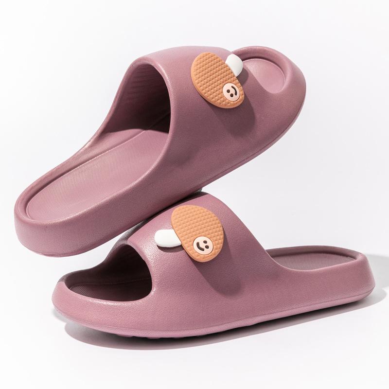 

New Style Slippers Women s Shoes Thick-soled Anti-slip Shoes Sandals Fits 35-36 фиолетовый