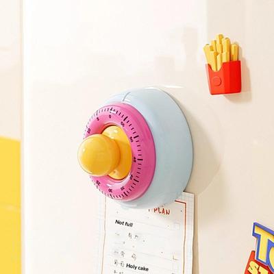 Timer Visivo Per Bambini Con Magnete, Timer Silenzioso a Conto alla Rovescia da 60 Minuti, Per Compiti, Lettura, Tempo di Studio, Cucina e Piccoli Spazi
