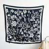 New Printed Satin Square Scarf Fashion All Season Travel Accessory