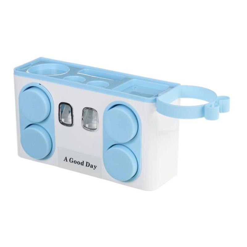 Automatic Toothpaste Dispenser Wall Mounted Toothbrush Brush Wall Mounted Bathroom Ross Bathroom Accessories Organizer Set