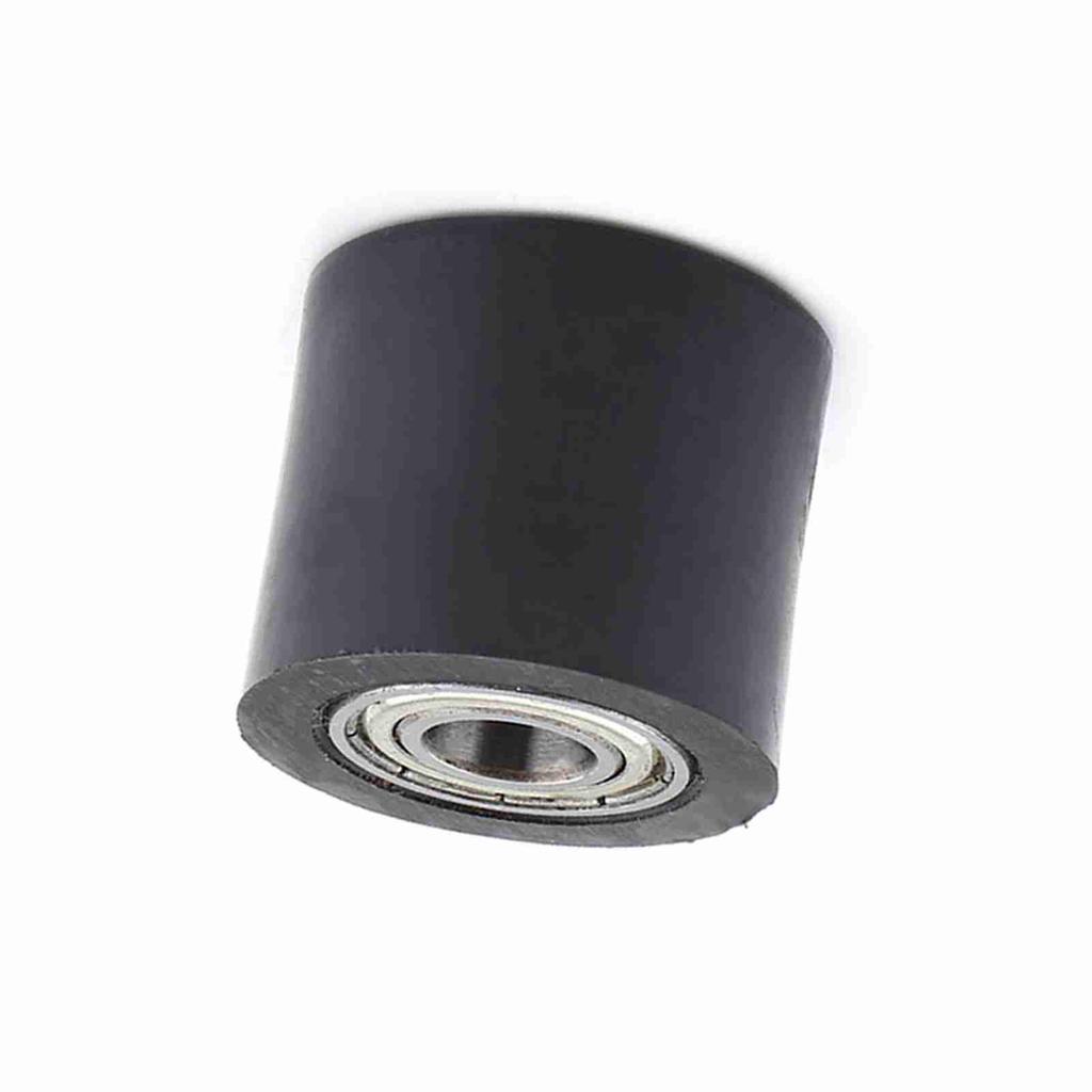 10mm Drive Chain Pulley Roller Slider Tensioner Wheel Guide For Street Bike Motorcycle Black