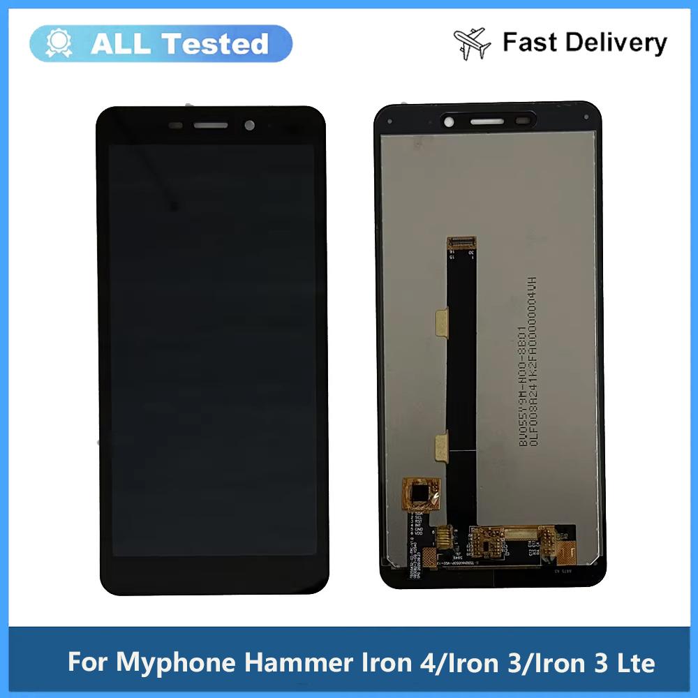 Полная сборка ЖК-экрана и сенсорного стекла Для myPhone Hammer Iron 3 LTE