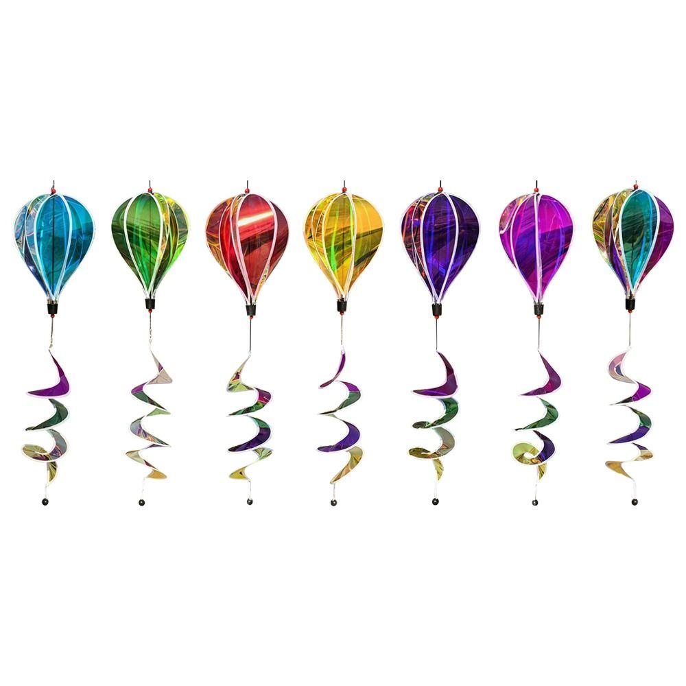 Giant Size Wind Spinners Rotating Sequins Whirligigs Windmill Toys Yard Decorations