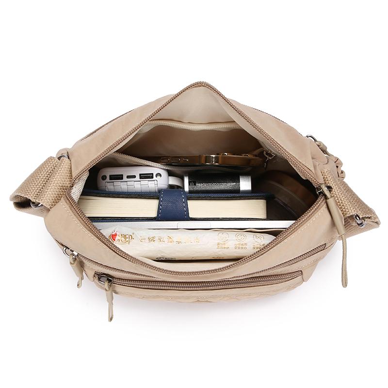 Multi-Compartment Lightweight Shoulder Crossbody Bag Women's Mobile Phone Bag Commuter Middle-Aged Mother Bag