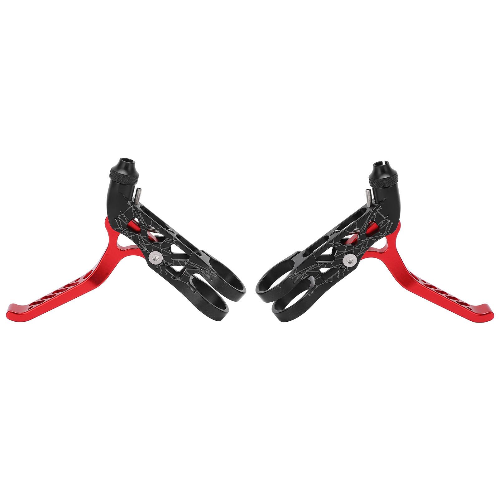 MEIJUN 1 пара тормозных ручек для велосипеда из алюминиевого сплава, ручка тормоза для велосипеда Brompton 3sixty Горный велосипед Red