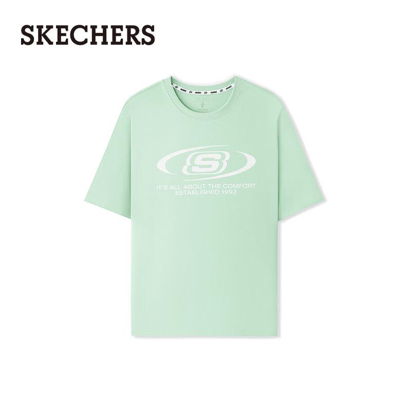 

Унисекс футболка Skechers с коротким рукавом из трикотажа L226U105 M