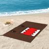 Cute Cartoon Domo Kun Beach Towel Soft Microfiber Quick Dry Absorbent Quick Towels For Bath