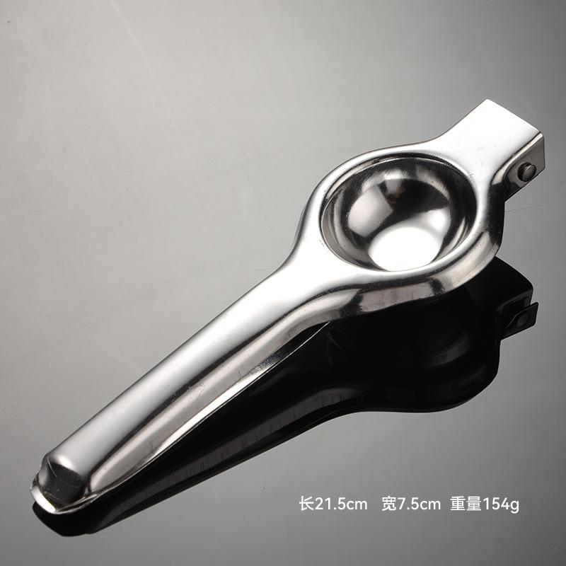 

Ручная соковыжималка для лимона из нержавеющей стали 304, компактный инструмент для соковыжималки, маленький оранжевый 201, подарочная кухонная утварь 201