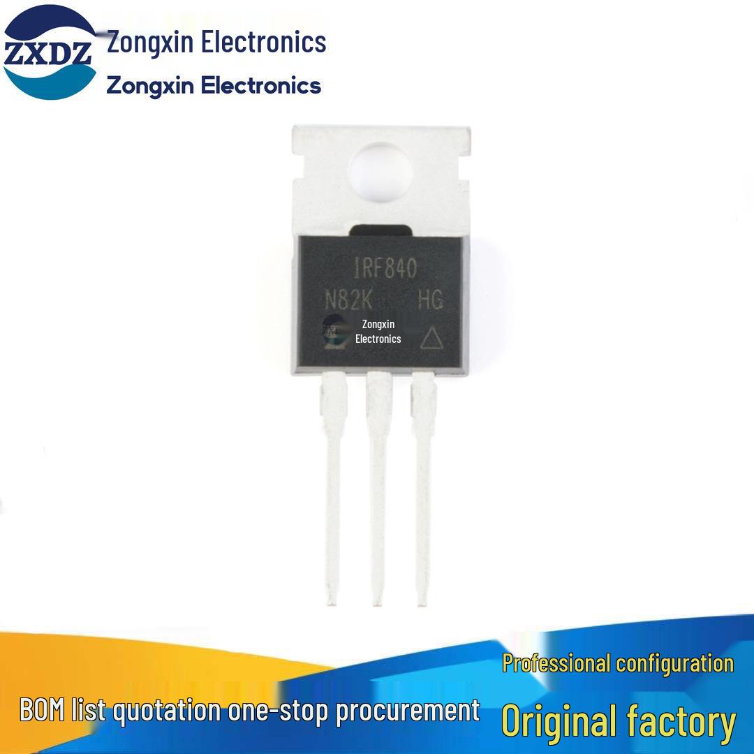 

IRF840PBF TO-220 N-канальний 500В/8А MOSFET з наскрізним монтажем