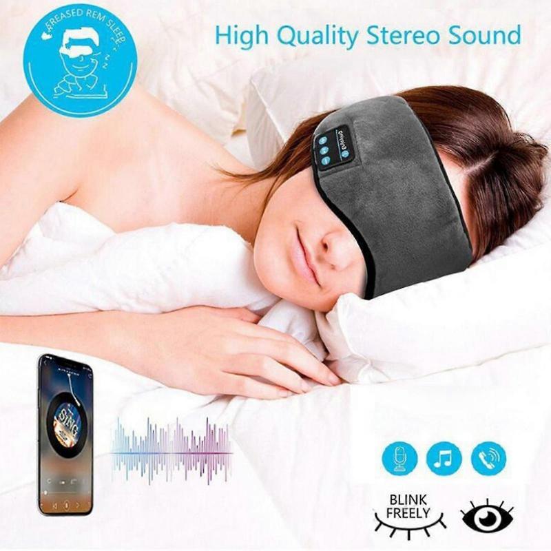 Bt5.0 Sleep Headphone Mask, Wireless Music Headphones Sleeping Masks
