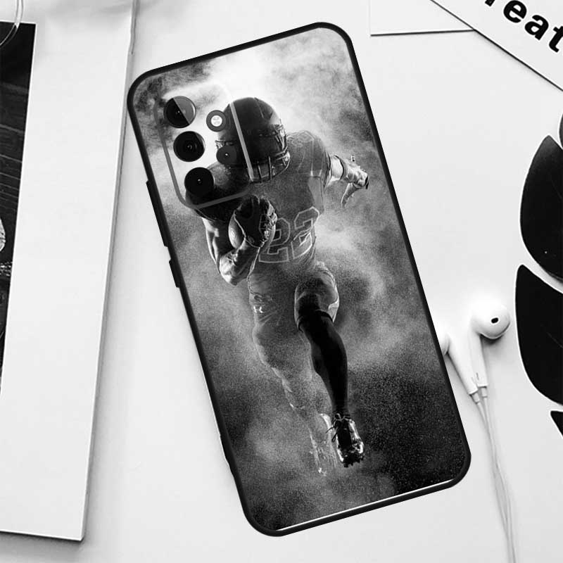 American Football College Sport For Samsung Galaxy A06 A05 A16 A54 A34 A14 A55 A35 A15 A53 A33 A13 A22 A32 A52 Phone Case