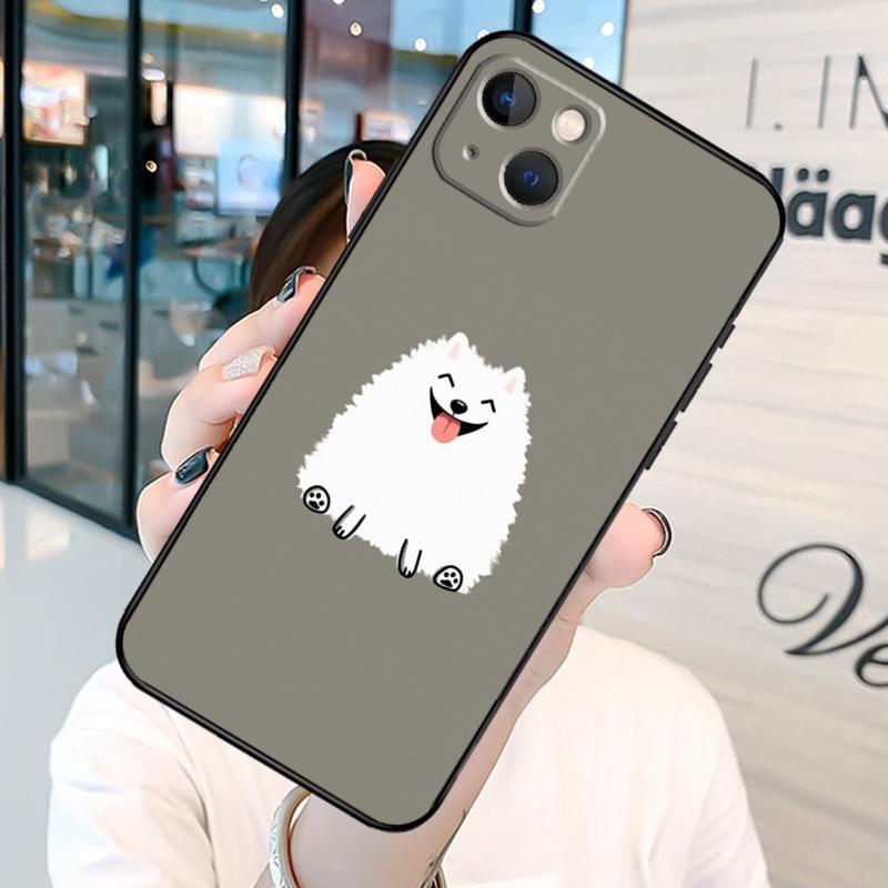 Pomeranian Dog Yoga Phone Case For IPhone 18 12 11 13 14 15 Pro Max 7 8 Plus Silicone Cover For IPhone 18 XR X XS Max SE