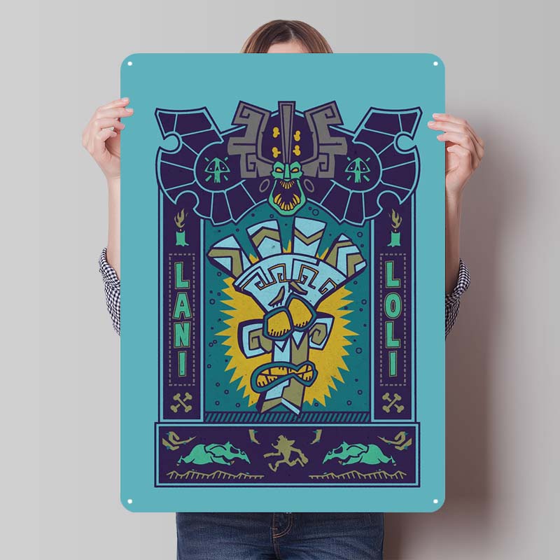 Crash Bandicoot Posters Classic Game Metal Signs Wall Art Mural Custom Tinplate Plaques for Gamers Gaming Room Decoration Retro