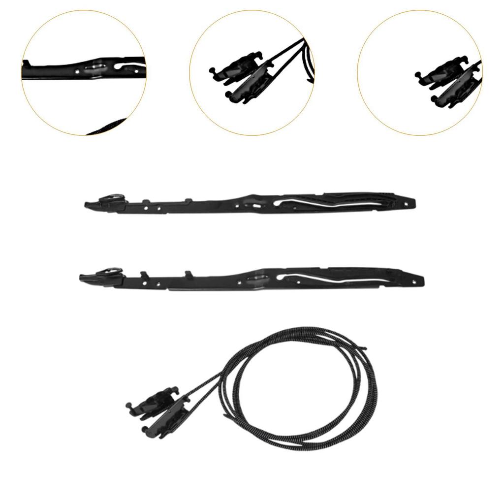 Sunroof Repair Kit Wear Resistant Anti Scratch High Reliability, Auto Accessories Easy Installation Replacement for Ford