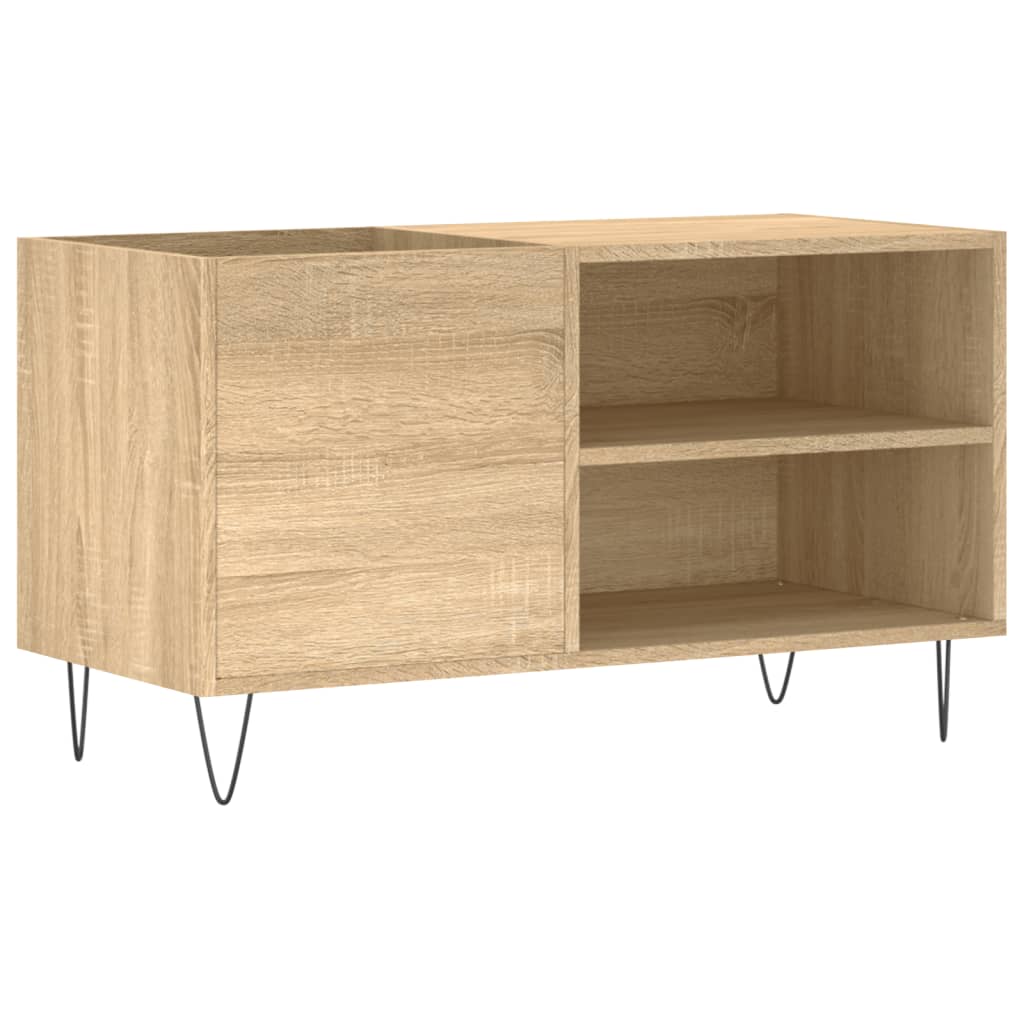 Record Cabinet in Sonoma Oak 85 x 38 x 48 cm Engineered Wood