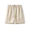 Old Money Style Lyocell Tencel Linen Shorts for Men, Summer Thin Five-Point Pants, Foreign Trade Men's Casual Pants