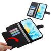 For Xiaomi 17 Pro Max Case Flower Pattern PU Leather Wallet Phone Cover with Strap