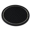 2pcs/set Car Coaster Water Cup Bottle Holder Anti-slip Pad Mat Silica Gel For Interior Decoration Car Styling