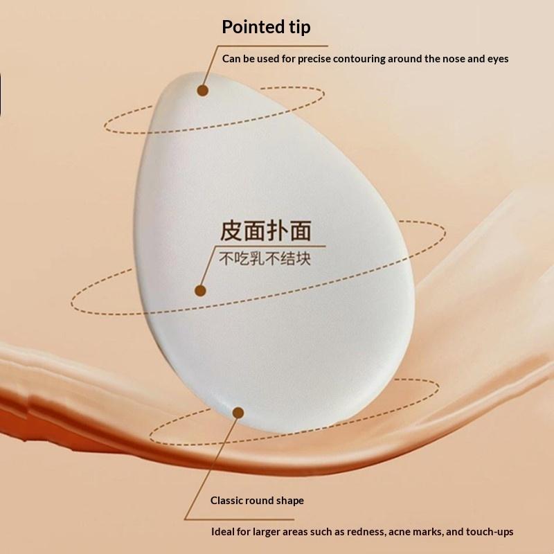 Extra Large Lotion Sunscreen Ointment Applicator Soft Leather Surface Puff Body Cleaner Shower Brush Sunscreen Applicator