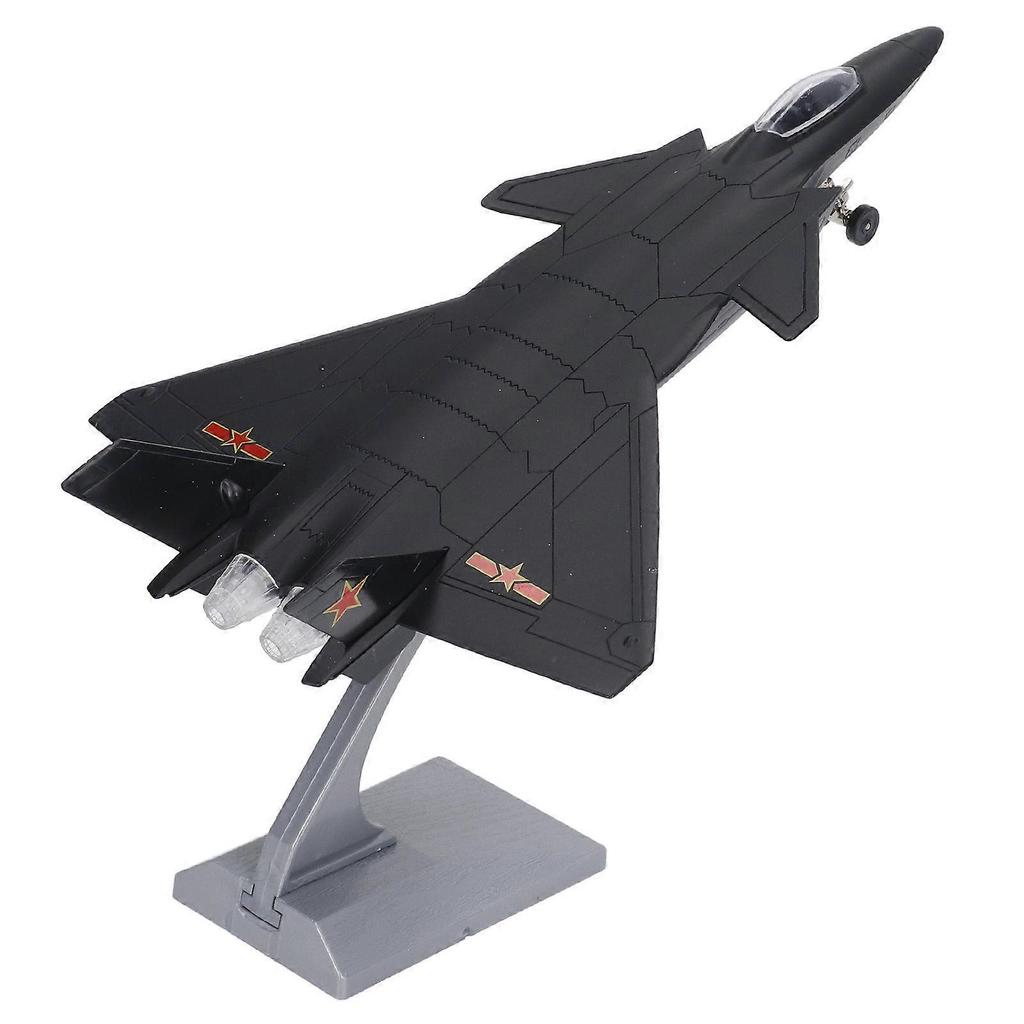 Pull Back Fighter Aircraft Model Toy with Sound Light Alloy Diecast Military Airplane Model Toy Ornament Decoration Colllection