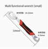 MultiFunction Adjustable Portable Keys Bionic Torque Ratchet Oil Filter Spanner Hand Tools 6-22mm Universal Wrench Set