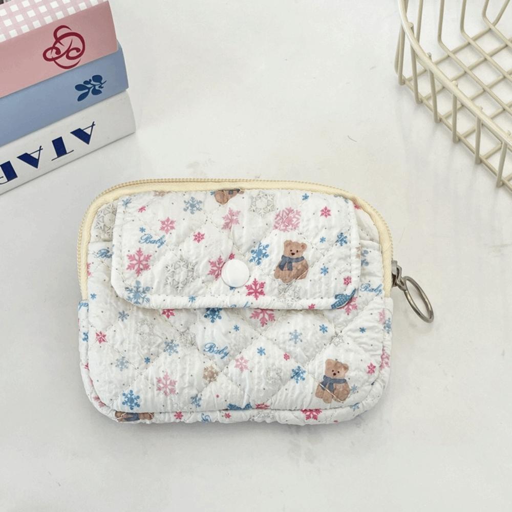 Korean Style Small Lipstick Bag Multifuctional Cute Wallet Sanitary Napkin Storage Bag  Daily