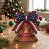 250th Anniversary Bell Ornament United States of America Desktop Decoration Commemorative Sculpture 1776 to 2026 Historical Patriotic Display