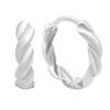 Silver Earrings Without Stones (2209706)
