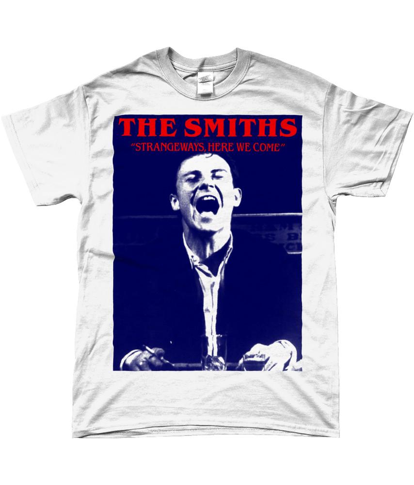 

The Smiths - Strangeways, Here We Come - 1987 - Red and Blue - Organic T-Shirt 2XL