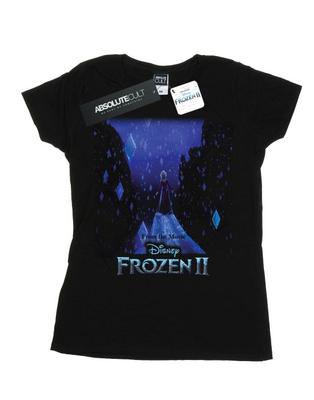Womens/Ladies Frozen 2 Elsa Diamond Elements Cotton T-Shirt
