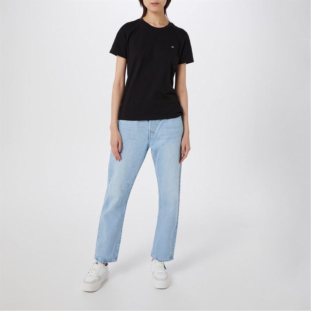 Levis Womens/Ladies 501 Straight Leg Ankle Grazer Jeans
