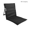 Outdoor Foldable Camping Chair Garden Park Single Reclining Chair Backrest Cushion Picnic Camping Foldable Beach Chair