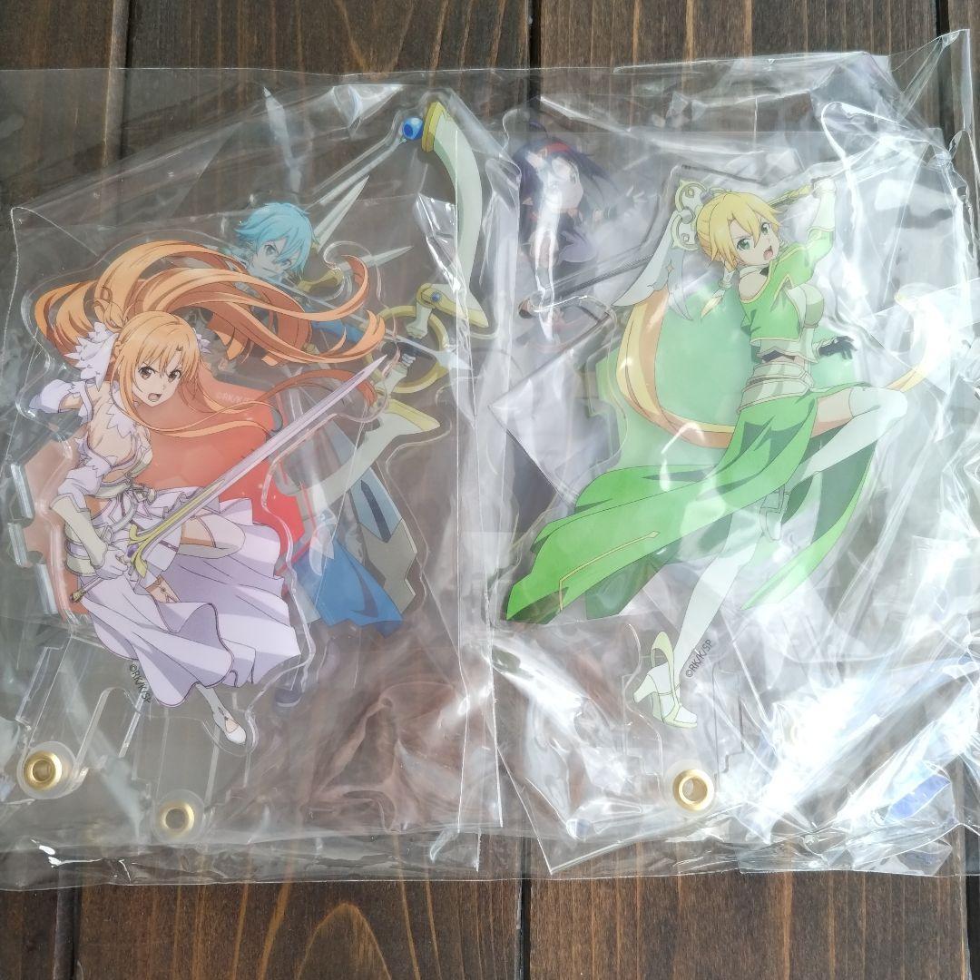 Used Life Card Bonus Sword Art Online Axta Set 4 Pieces SAO