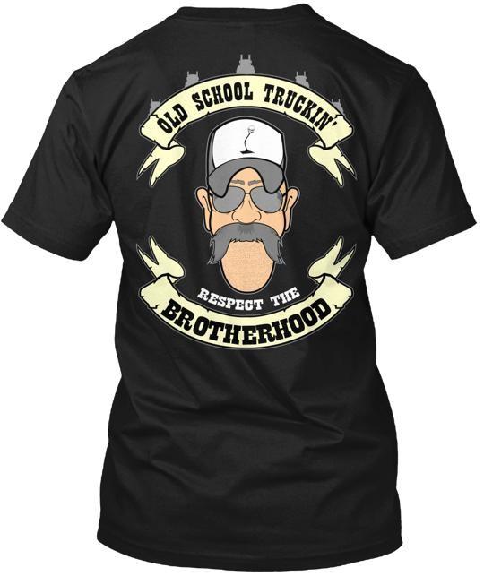 Truck Driver Brotherhood Tee T-shirt Made in the USA Size S to 5XL Unisex T-Shirt