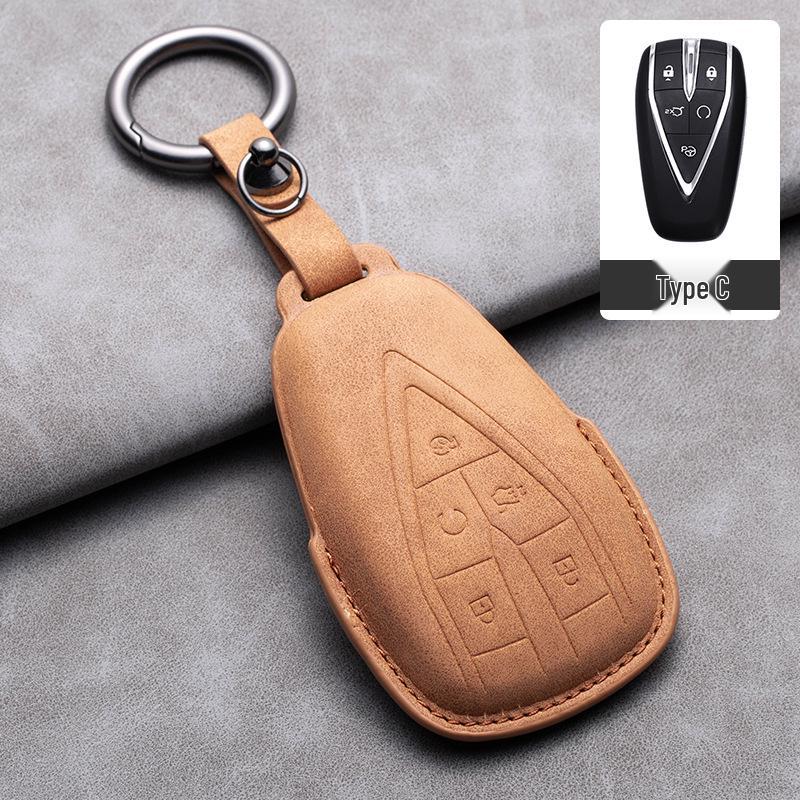 Changan Car Key Case for CS75 Plus, Yidong, CS35, Uni-K, X5, and Oshan.