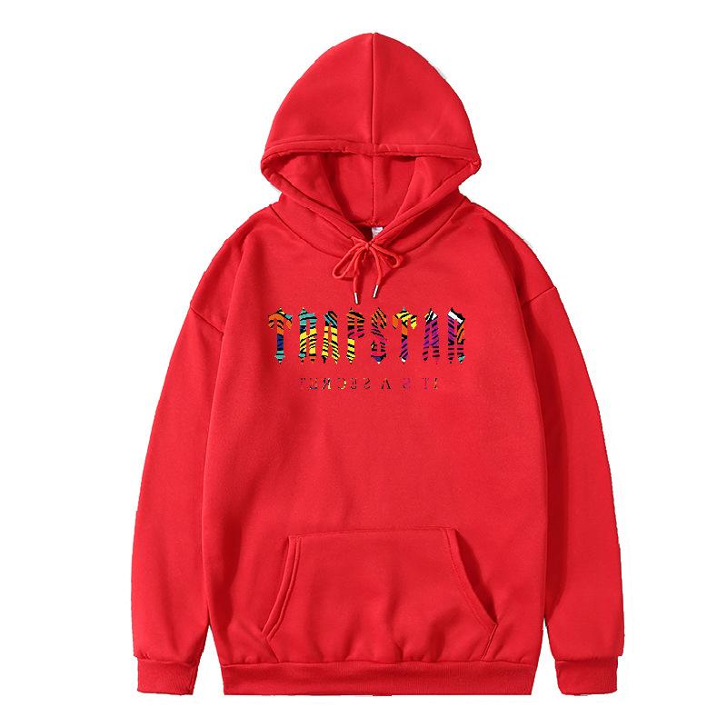 Sweater trendy brand printed hoodie autumn and winter sweater top